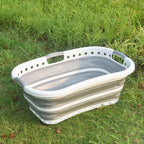 Hadi London 67L Collapsible Laundry Basket – Large Foldable Washing Hamper with Handles | Space Saving Laundry Storage
