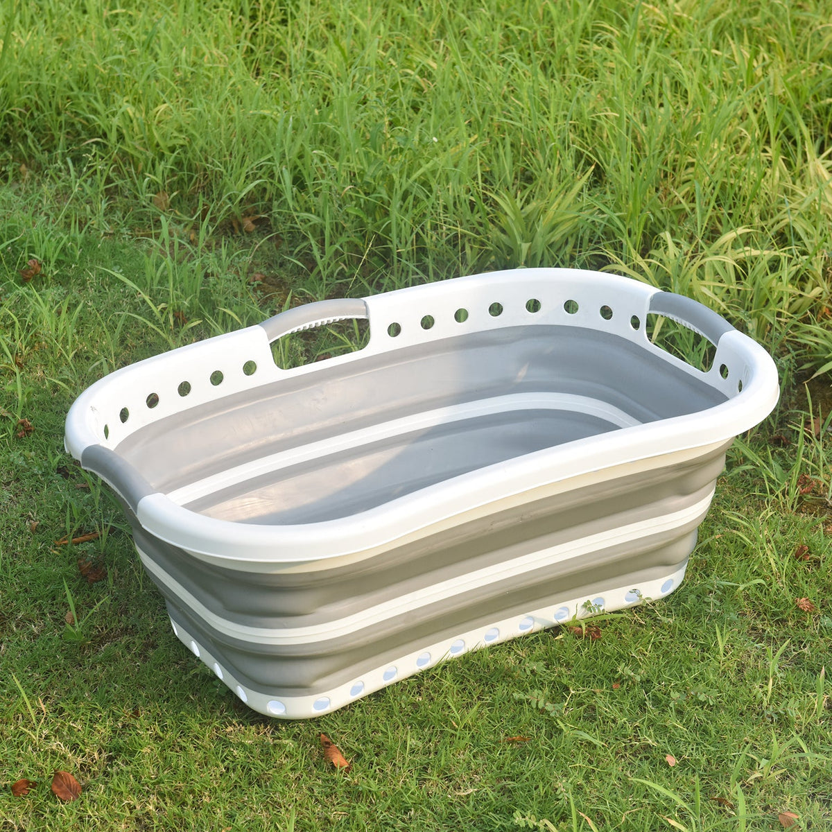 Hadi London 67L Collapsible Laundry Basket – Large Foldable Washing Hamper with Handles | Space Saving Laundry Storage