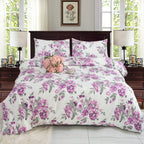 Hadi London Obsidian Marble 4 Piece Microfibre Bedding Set – Duvet Cover, Fitted Sheet & Pillowcases
