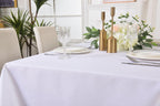 Waterproof Tablecloth: Dining & Outdoor Parties | White, 55"x79"