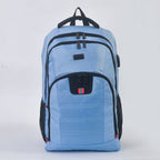 HADI LONDON 50L Laptop Backpack – Water Resistant Anti-Theft Travel Rucksack with USB Charging Port | Work, University & Travel