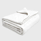Hadi London Plain Fleece Throw Blanket – Super Soft Warm Lightweight Sofa & Bed Blanket