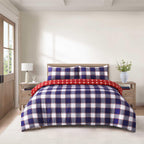 Hadi London 4 Piece Microfibre Bedding Set – Soft Duvet Cover, Fitted Sheet & Pillowcases | Single Double King Super King