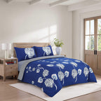 Hadi London 4 Piece Microfibre Bedding Set – Soft Duvet Cover, Fitted Sheet & Pillowcases | Single Double King Super King