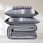 Hadi London 4 Piece Microfibre Bedding Set – Soft Duvet Cover, Fitted Sheet & Pillowcases | Single Double King Super King