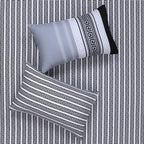 Hadi London 4 Piece Microfibre Bedding Set – Soft Duvet Cover, Fitted Sheet & Pillowcases | Single Double King Super King