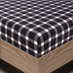Hadi London 4 Piece Microfibre Bedding Set – Soft Duvet Cover, Fitted Sheet & Pillowcases | Single Double King Super King