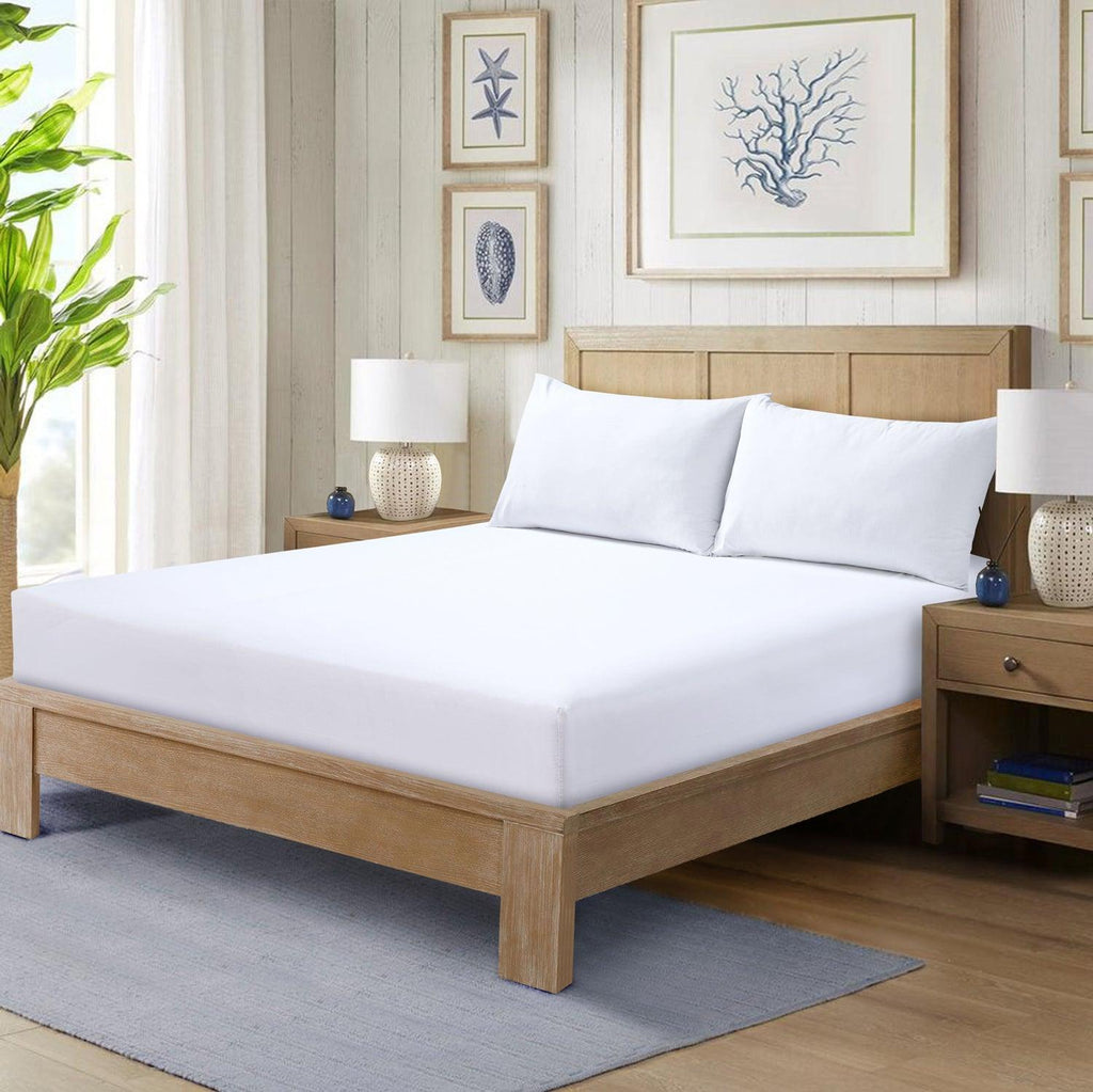 Extra Deep 40cm Fitted Sheet – Soft Polycotton Easy Care Mattress Sheet | Fade & Shrink Resistant