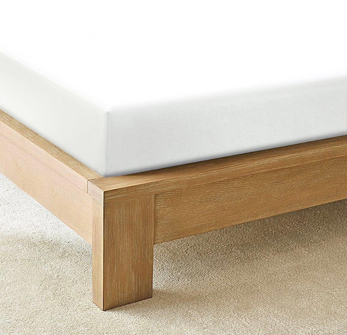 Extra Deep 40cm Fitted Sheet – Soft Polycotton Easy Care Mattress Sheet | Fade & Shrink Resistant