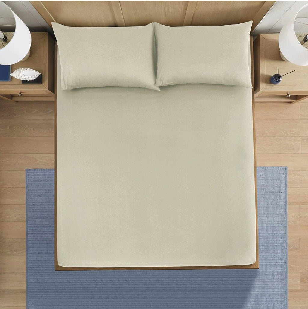 Hadi London 25cm Deep Fitted Sheet | Soft Microfibre Bed Sheet