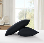 2 Pack Anti-Allergy Pillowcase | Hotel Quality Soft & Supportive Bed Pillows for Side, Back & Front Sleepers