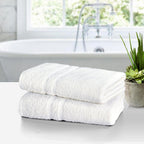 2 Pack Cotton Bath Sheets – Large Soft, Absorbent & Quick Dry Towels