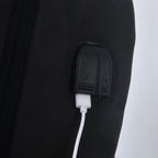 HADI LONDON 50L Laptop Backpack – Water Resistant Anti-Theft Travel Rucksack with USB Charging Port | Work, University & Travel