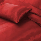 HADI LONDON Luxury Satin Bedding Set 4/6 Piece – Duvet Cover, Fitted Sheet & Pillowcases | Single Double King Super King
