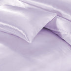 HADI LONDON Luxury Satin Bedding Set 4/6 Piece – Duvet Cover, Fitted Sheet & Pillowcases | Single Double King Super King