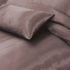HADI LONDON Luxury Satin Bedding Set 4/6 Piece – Duvet Cover, Fitted Sheet & Pillowcases | Single Double King Super King