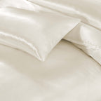 HADI LONDON Luxury Satin Bedding Set 4/6 Piece – Duvet Cover, Fitted Sheet & Pillowcases | Single Double King Super King