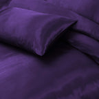 HADI LONDON Luxury Satin Bedding Set 4/6 Piece – Duvet Cover, Fitted Sheet & Pillowcases | Single Double King Super King