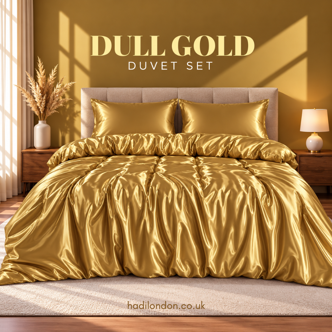 3 Piece Satin Duvet Cover Set with Pillowcases