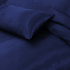 HADI LONDON Luxury Satin Bedding Set 4/6 Piece – Duvet Cover, Fitted Sheet & Pillowcases | Single Double King Super King