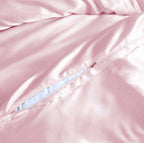 HADI LONDON Luxury Satin Bedding Set 4/6 Piece – Duvet Cover, Fitted Sheet & Pillowcases | Single Double King Super King
