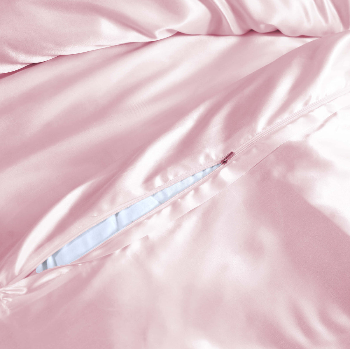 HADI LONDON Luxury Satin Bedding Set 4/6 Piece – Duvet Cover, Fitted Sheet & Pillowcases | Single Double King Super King