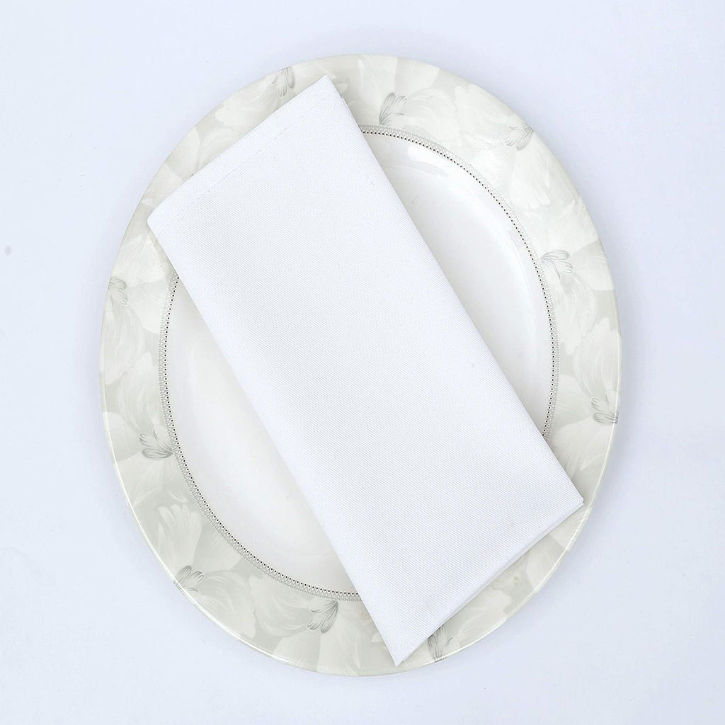 12 Pack Cotton Napkins 18x18 - Hotel Quality for Parties and Weddings