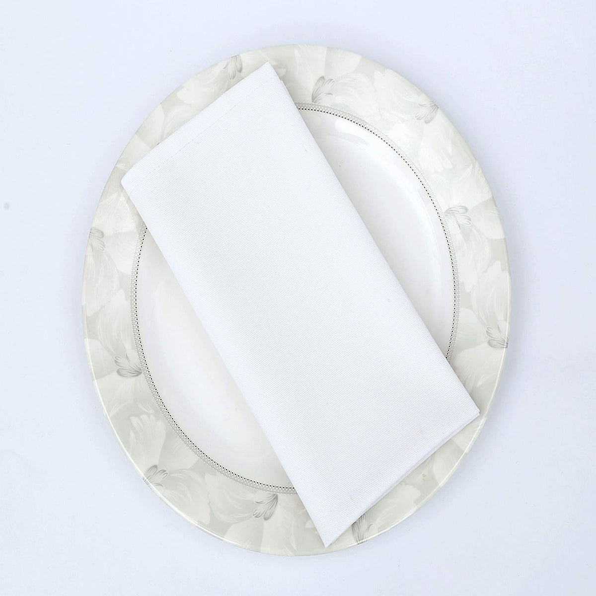 12 Pack Cotton Napkins 18x18 - Hotel Quality for Parties and Weddings