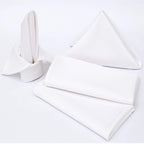 12 Pack Cotton Napkins 18x18 - Hotel Quality for Parties and Weddings