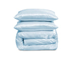 HADI LONDON Luxury Satin Bedding Set 4/6 Piece – Duvet Cover, Fitted Sheet & Pillowcases | Single Double King Super King