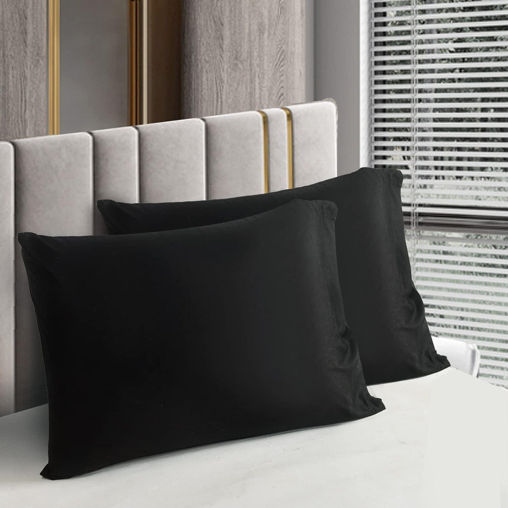 Premium Hotel Quality Cotton Pillowcases - 2 Pack, Soft & Breathable, 50x75 cm