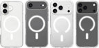 Hadi London Clear Magnetic Case for iPhone 17 Series – Slim Shockproof Phone Cover with Tempered Glass