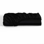 HADI LONDON Luxury Satin Bedding Set 4/6 Piece – Duvet Cover, Fitted Sheet & Pillowcases | Single Double King Super King