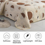 3 Piece Luxury Quilted Bedspread Set – Reversible Floral Patchwork Bedspread with Pillow Shams | Soft Microfibre Bed Throw for Double & King Size Beds