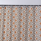 Waterproof Shower Curtain - Machine Washable, Stitched Steel Eyelets, Includes 12 Hooks