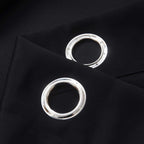 Blackout Curtains Pair, Thermal Insulated Eyelet Curtains for Bedroom & Living Room