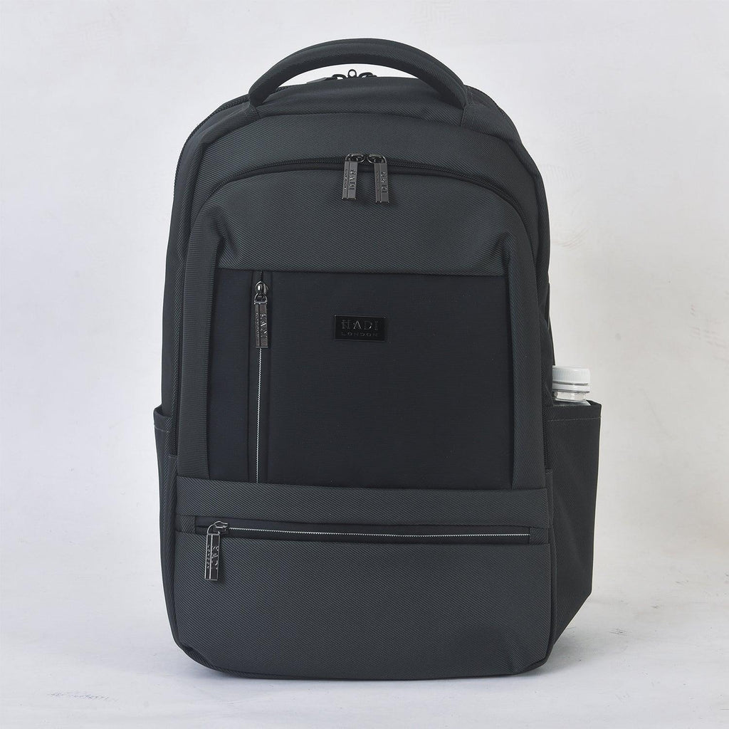 Hadi London 40L Waterproof Laptop Backpack – Large Travel, Work & School Bag with USB Charging & Headphone Port
