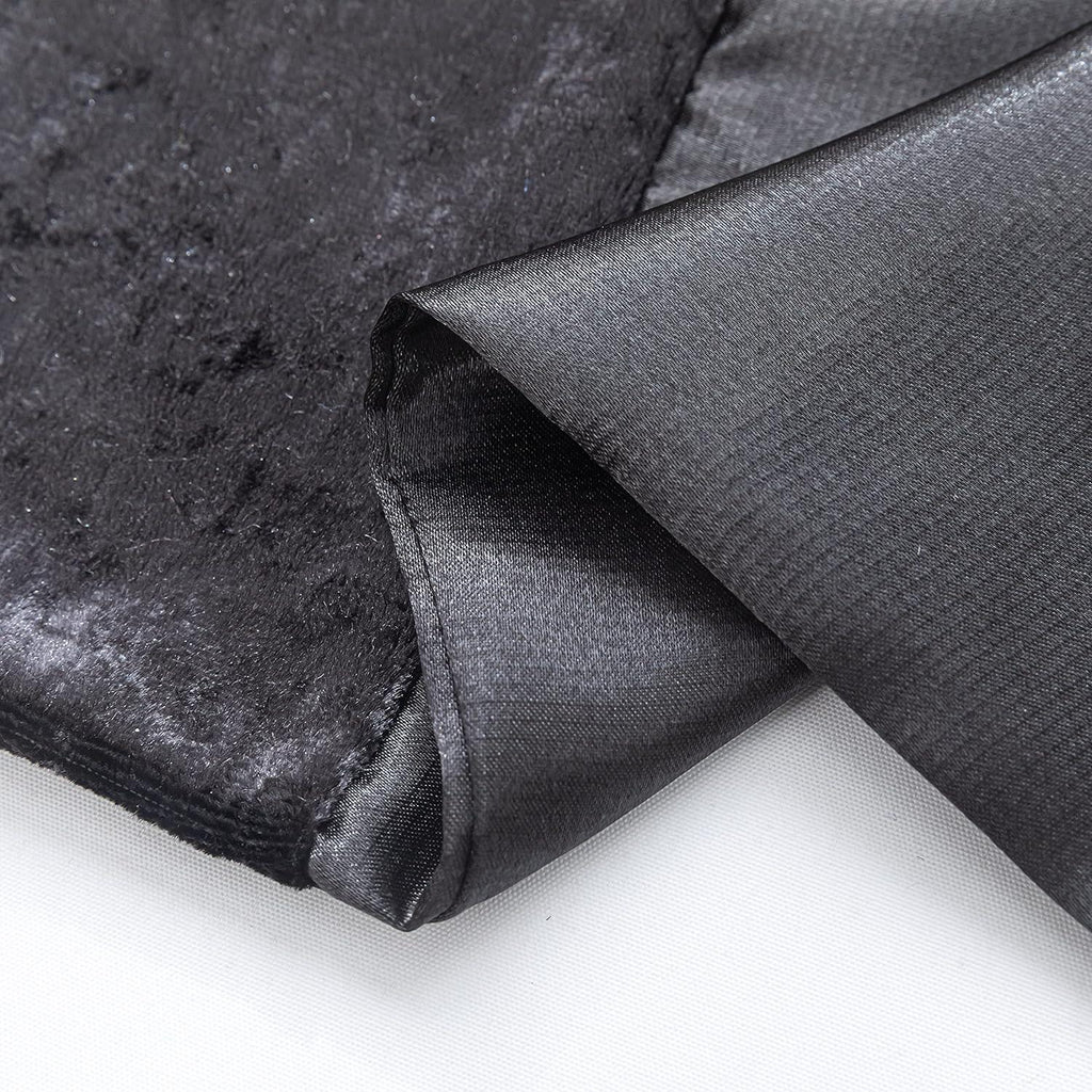 Crushed Velvet & Faux Satin Silk Cushion Covers – Pack of 2
