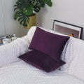 Hadi London Luxury Velvet Cushion Cover 30x51cm – Soft Rectangular Lumbar Pillow Cover for Sofa & Bed