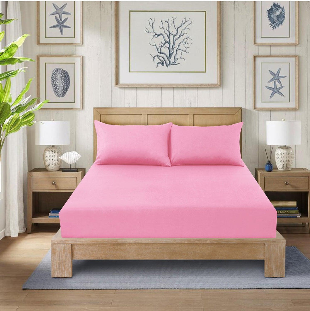 Hadi London 25cm Deep Fitted Sheet | Soft Microfibre Bed Sheet