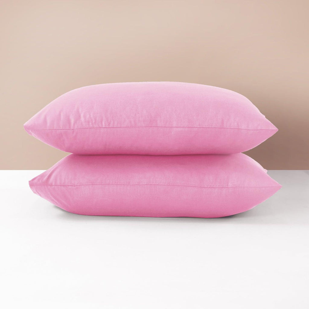 2 Pack Anti-Allergy Pillowcase | Hotel Quality Soft & Supportive Bed Pillows for Side, Back & Front Sleepers