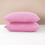 2 Pack Anti-Allergy Pillowcase | Hotel Quality Soft & Supportive Bed Pillows for Side, Back & Front Sleepers