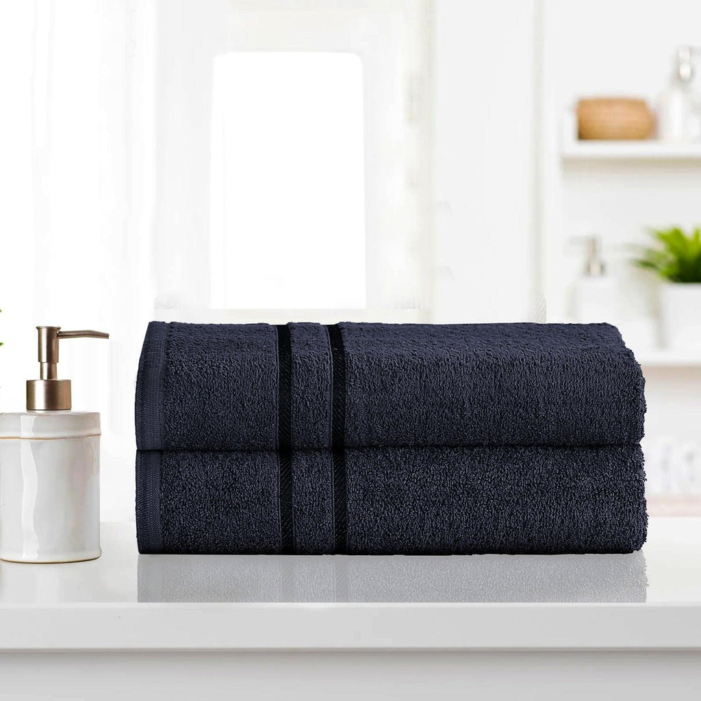 2 Pack Cotton Bath Sheets – Large Soft, Absorbent & Quick Dry Towels