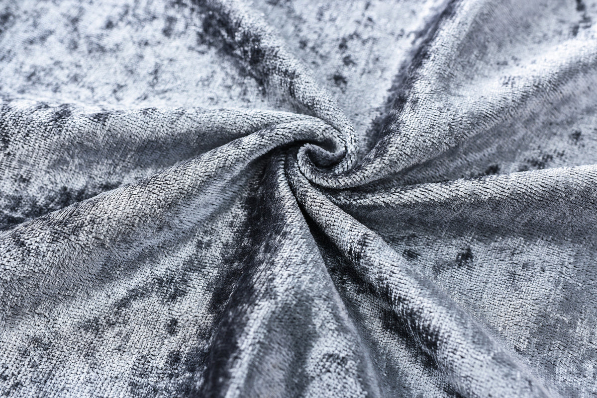 Silk Velvet Curtains Pair, Fully Lined Eyelet Curtains to Help Block Sunlight & Refresh Your Room