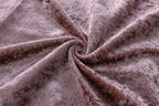 Silk Velvet Curtains Pair, Fully Lined Eyelet Curtains to Help Block Sunlight & Refresh Your Room
