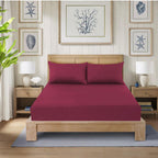 Hadi London 25cm Deep Fitted Sheet | Soft Microfibre Bed Sheet