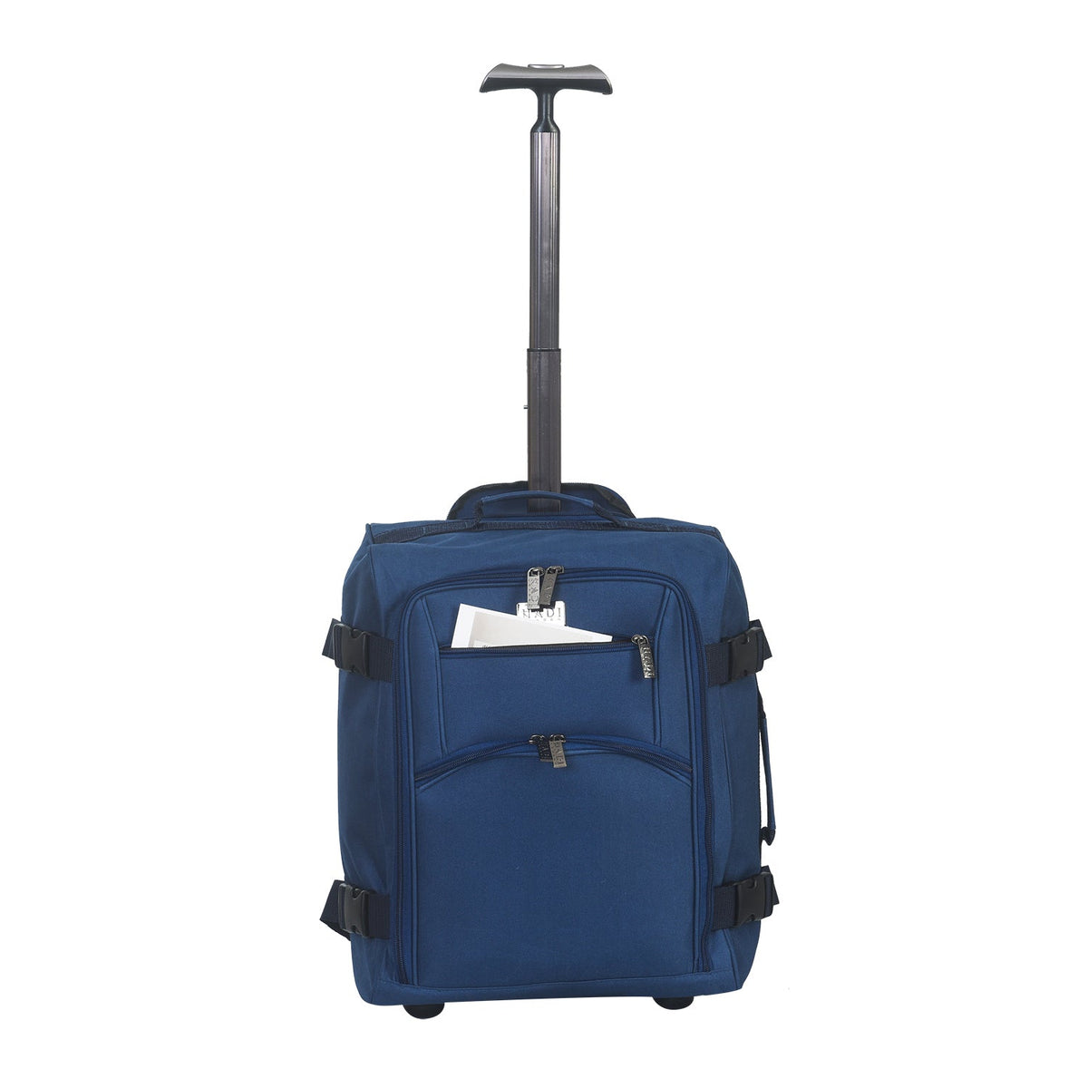 Hadi London 35L Cabin Luggage Trolley Bag – Lightweight Carry On Travel Suitcase 50 × 35 × 20 cm