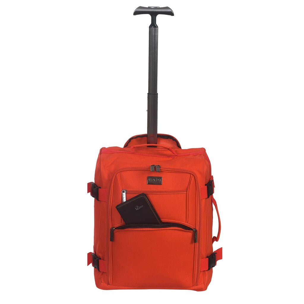 Hadi London 35L Cabin Luggage Trolley Bag – Lightweight Carry On Travel Suitcase 50 × 35 × 20 cm