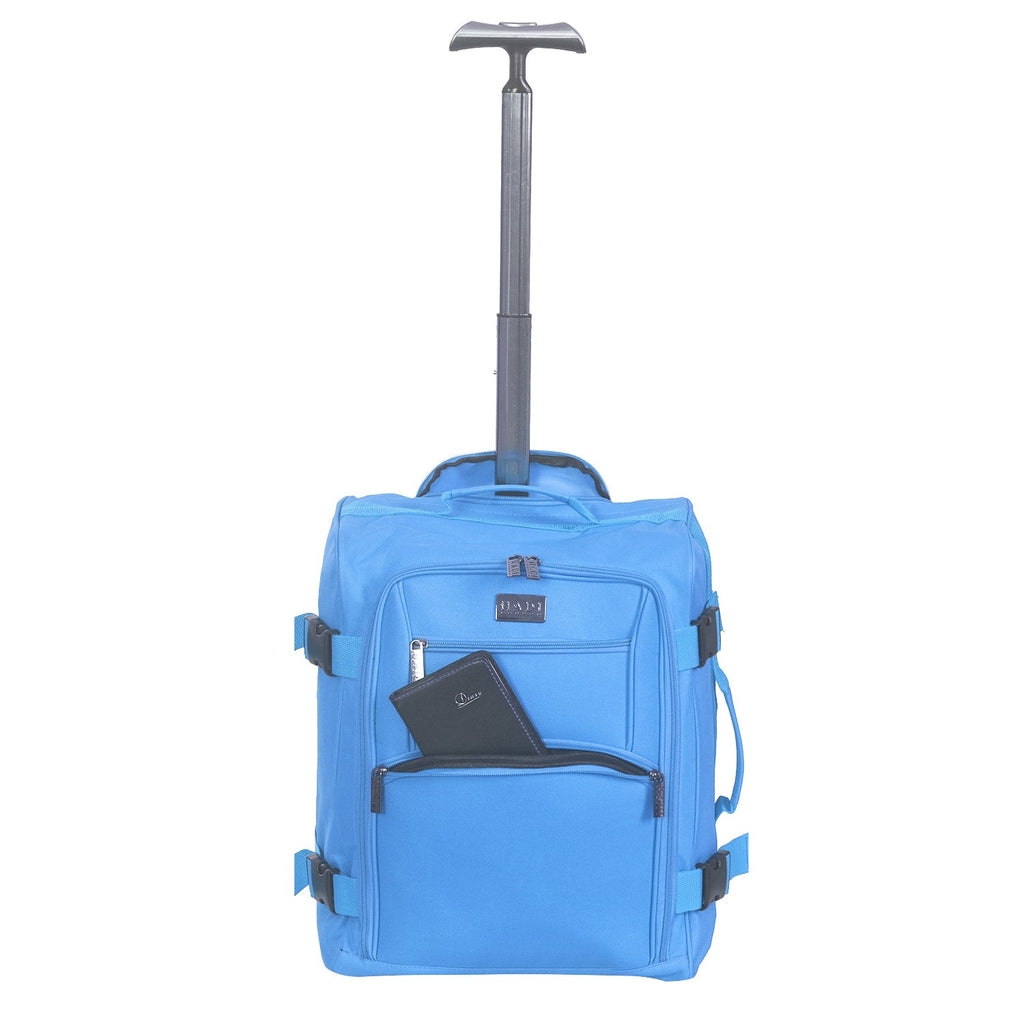 Hadi London 35L Cabin Luggage Trolley Bag – Lightweight Carry On Travel Suitcase 50 × 35 × 20 cm