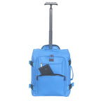 Hadi London 35L Cabin Luggage Trolley Bag – Lightweight Carry On Travel Suitcase 50 × 35 × 20 cm